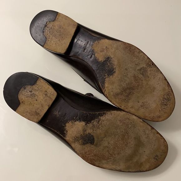 Emenegildo Zegna Chocolate Brown Leather Moccasin Loafers - Picture 10 of 14